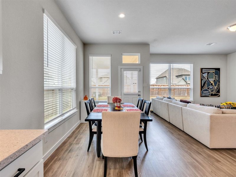 Furnished interior view inside a new home in Sunterra, Katy (Image 3). Furnished interior view inside a new home in Sunterra, Katy (Image 3).