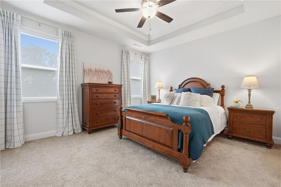 Furnished interior view inside a new home in , Sugar Hill (Image 37).