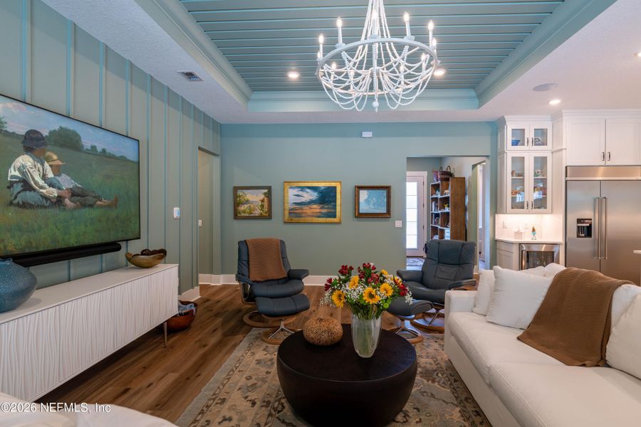 Furnished interior view inside a new home in , St. Johns (Image 33).