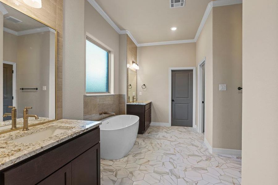 Furnished interior view inside a new home in , Belton (Image 6).