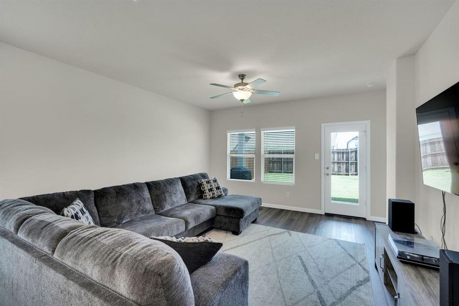 Furnished interior view inside a new home in , Lowry Crossing (Image 6). Furnished interior view inside a new home in , Lowry Crossing (Image 6).