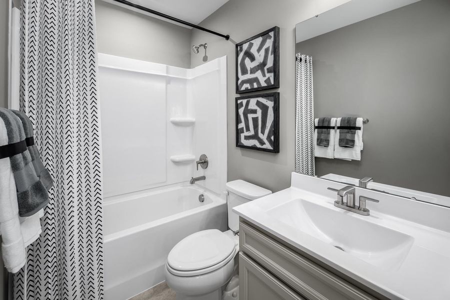 Furnished interior view inside a new home in , Summerville (Image 18).