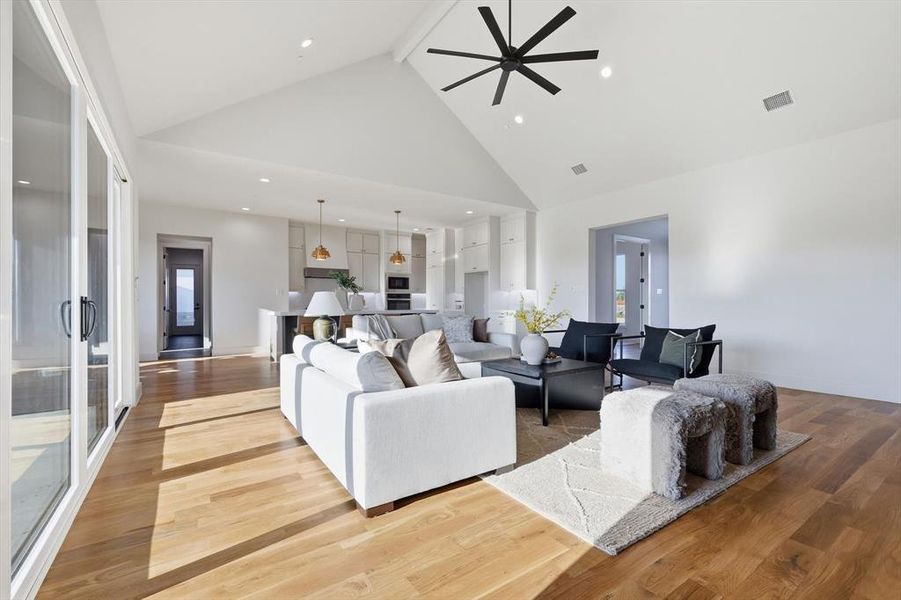 Furnished interior view inside a new home in , Red Oak (Image 28).