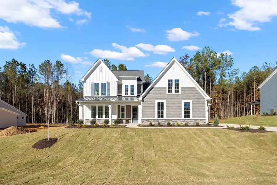 Representative exterior photo of a completed home built from the The Chandler by RobuckHomes in Baylee Ridge, Selma, NC (Image 43). Representative exterior photo of a completed home built from the The Chandler by RobuckHomes in Baylee Ridge, Selma, NC (Image 43).
