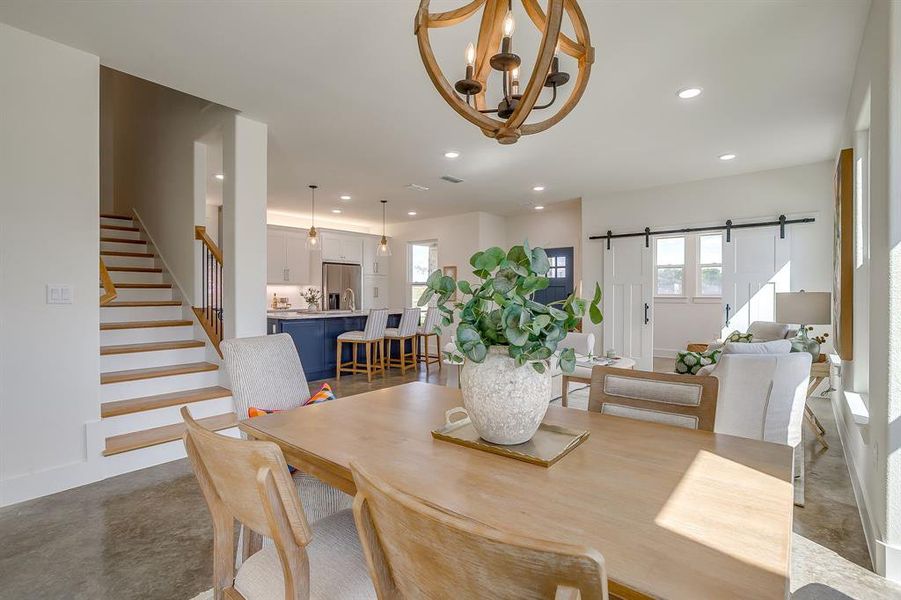 Furnished interior view inside a new home in , Granbury (Image 17).