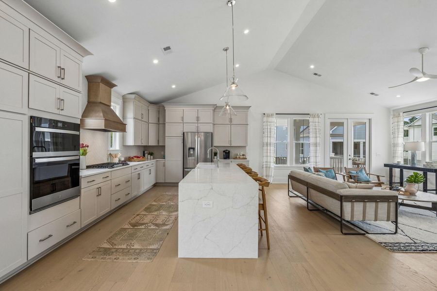 Furnished interior view inside a new home in Miller's Crossing, Johns Island (Image 53).