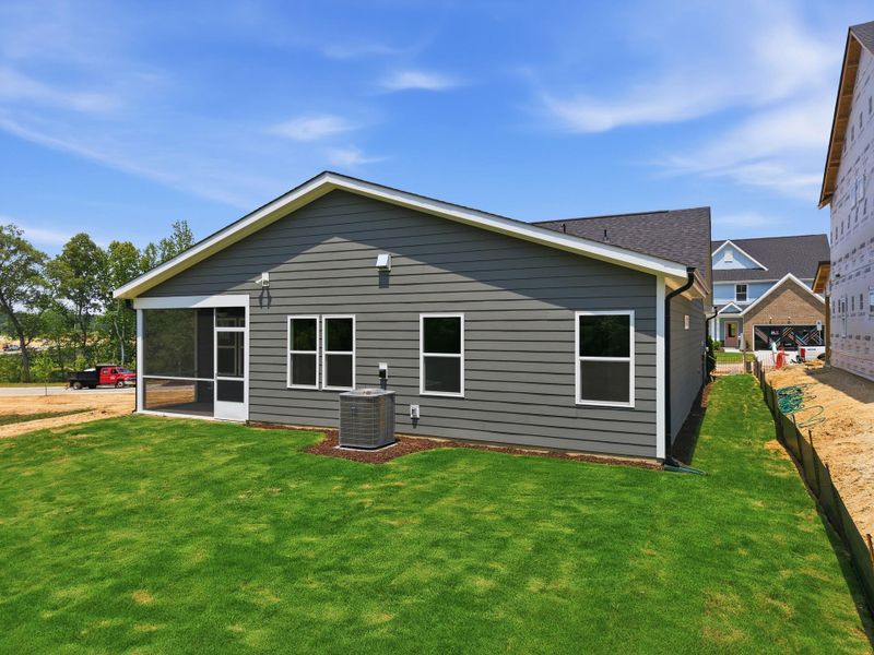 Exterior details and patio area of a home in McConnell Ridge, McLeansville (Image 20).
