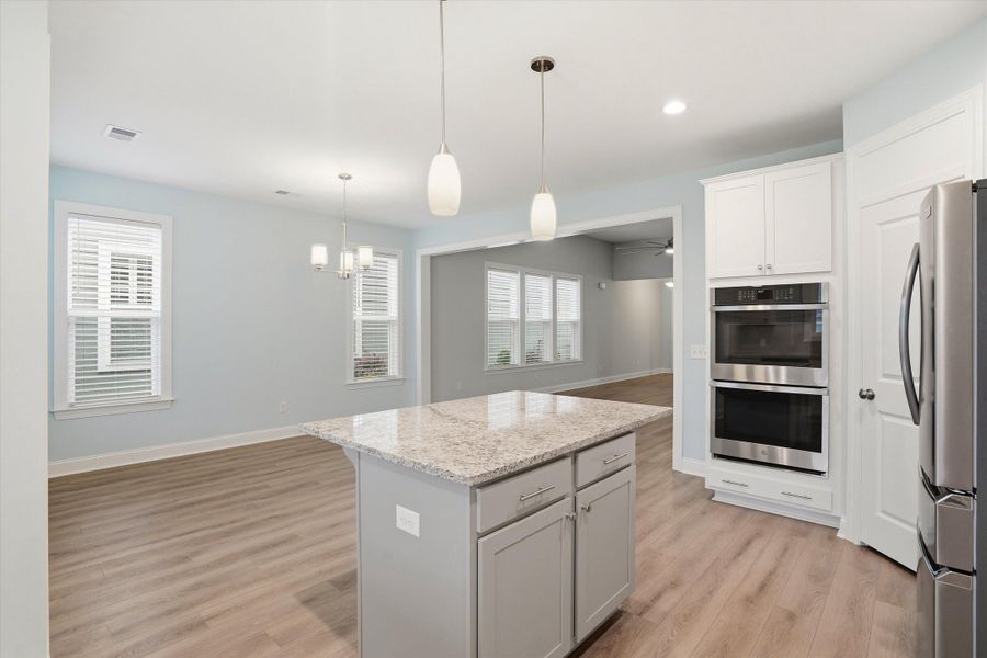 Furnished interior view inside a new home in , Summerville (Image 8).