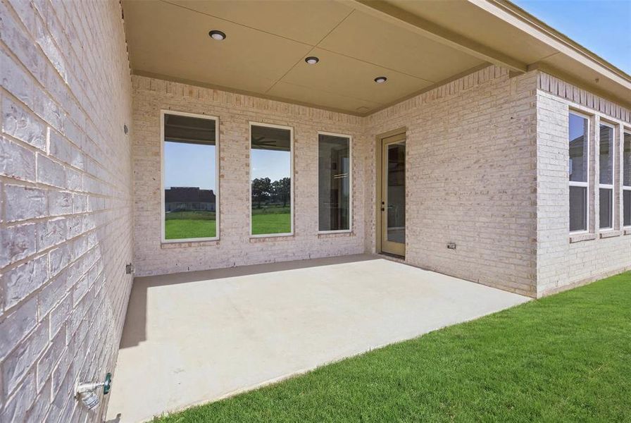 Exterior details and patio area of a home in , Azle (Image 4). Exterior details and patio area of a home in , Azle (Image 4).
