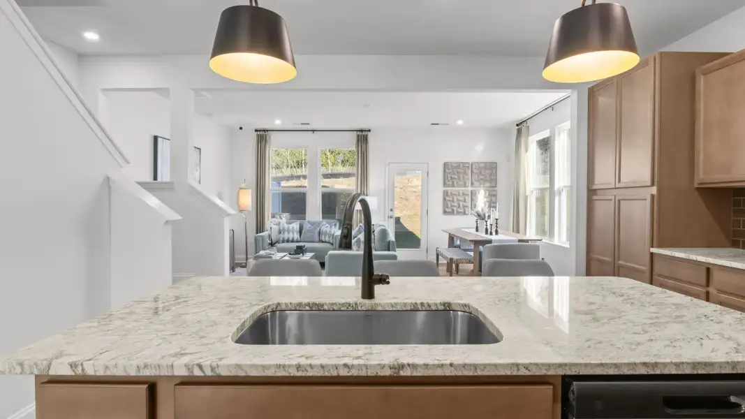 The Litchfield Plan by DBR Homes in Charlotte, NC - Kitchen