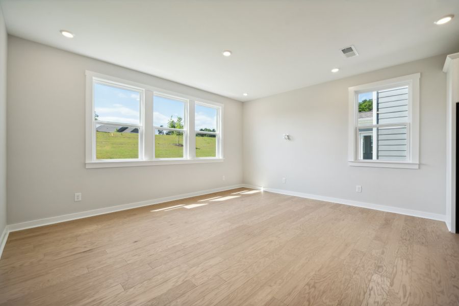 Representative unfurnished interior of a home built from the Rodanthe Premier by Taylor Morrison in Stafford at Langtree, Mooresville (Image 10).