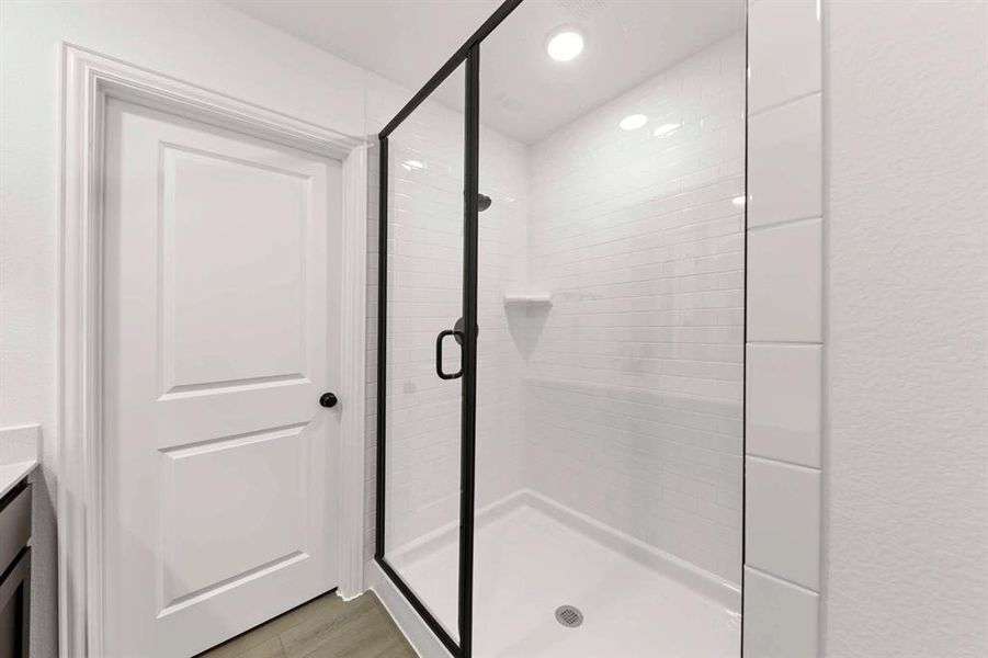 Furnished interior view inside a new home in Creekview Fossil Ridge, Pilot Point (Image 3).