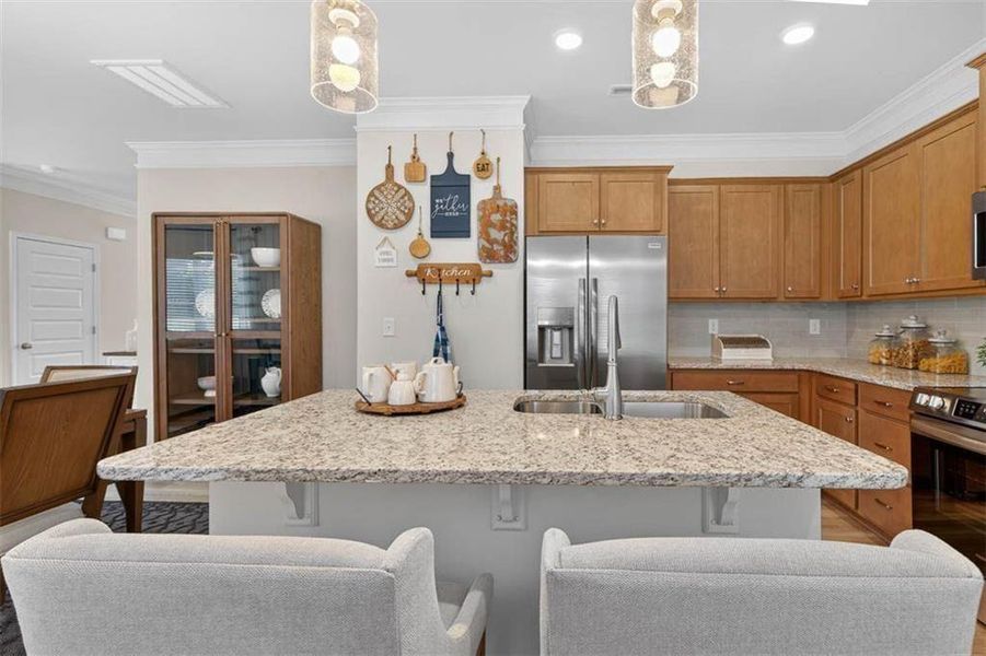 Furnished interior view inside a new home in Laurel Ridge, Rock Spring (Image 3).