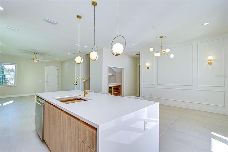 Furnished interior view inside a new home in , Tampa (Image 51).