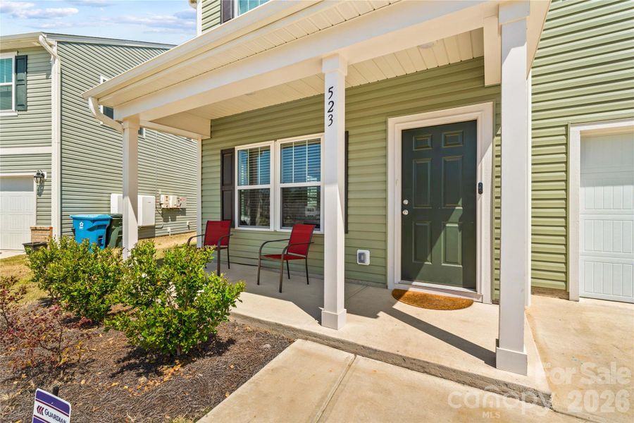 Exterior details and patio area of a home in , Salisbury (Image 25).