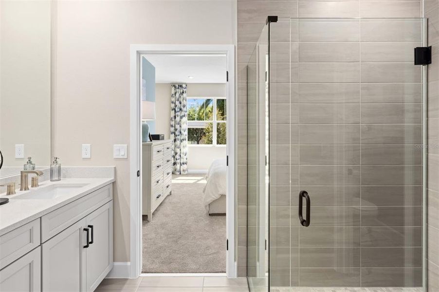 Furnished interior view inside a new home in Hickory Grove, Winter Springs (Image 8).