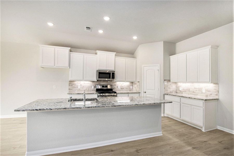Furnished interior view inside a new home in , Bay City (Image 17).