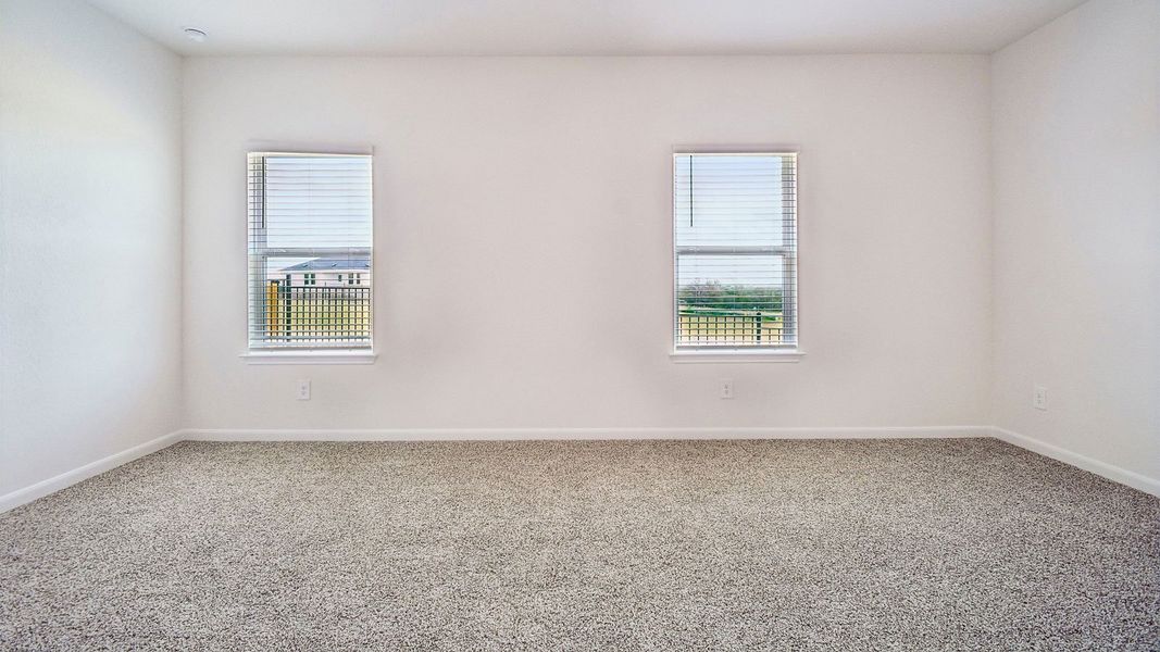 Spacious, unfurnished interior of a new home in Revelry, Del Valle (Image 23).