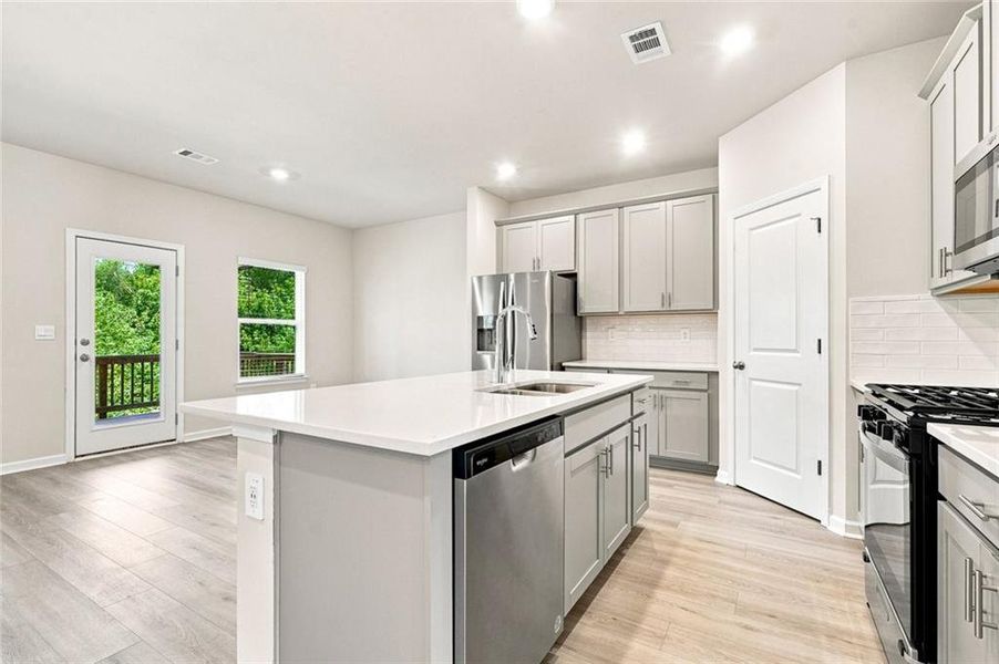 Furnished interior view inside a new home in Little River Falls, Woodstock (Image 9).