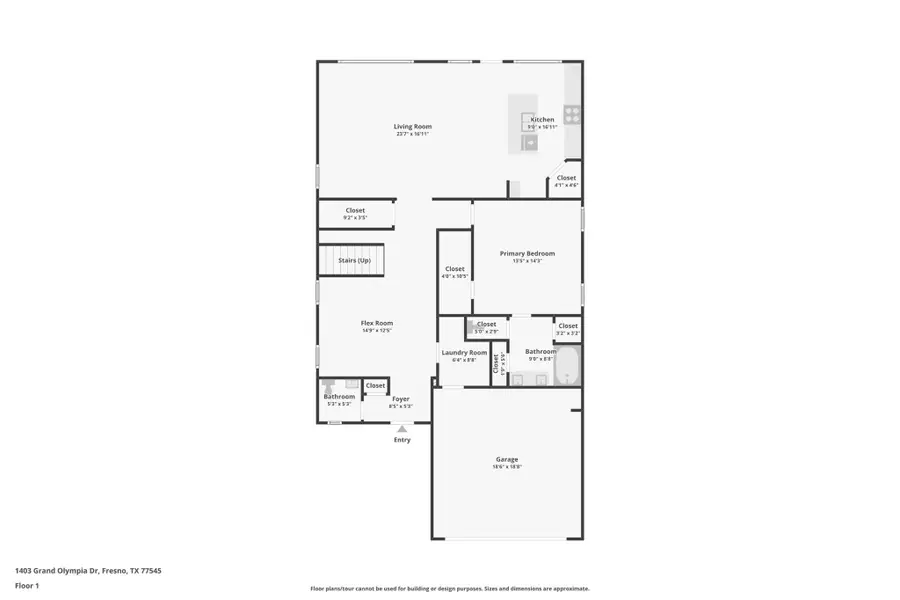 This floor plan features 4 bedrooms, 2 full baths, 1 half bath, and over 2,500 square feet of living space.
