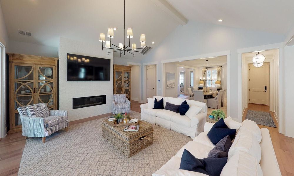 Representative furnished interior of a home built from the Napa SL by Classica Homes in Arden Mill, Fort Mill (Image 48).