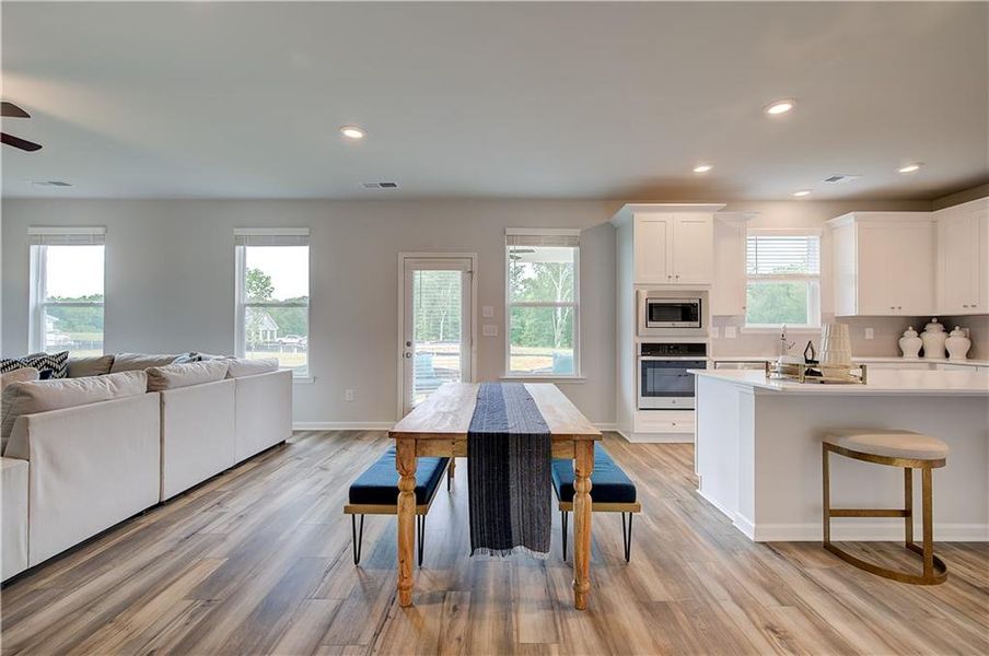 Furnished interior view inside a new home in Bowers Farm, McDonough (Image 16).