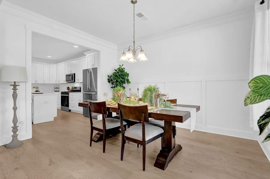 Furnished interior view inside a new home in , Lawrenceville (Image 11).