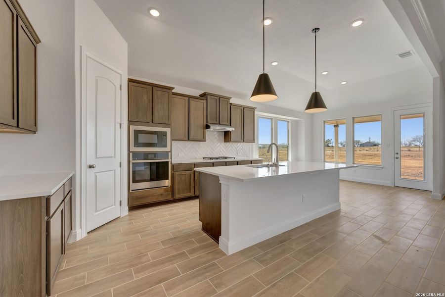 Furnished interior view inside a new home in Preserve at Annabelle Ranch, San Antonio (Image 8). Furnished interior view inside a new home in Preserve at Annabelle Ranch, San Antonio (Image 8).