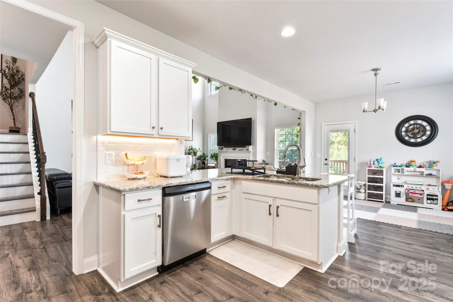 Furnished interior view inside a new home in , Locust (Image 23).