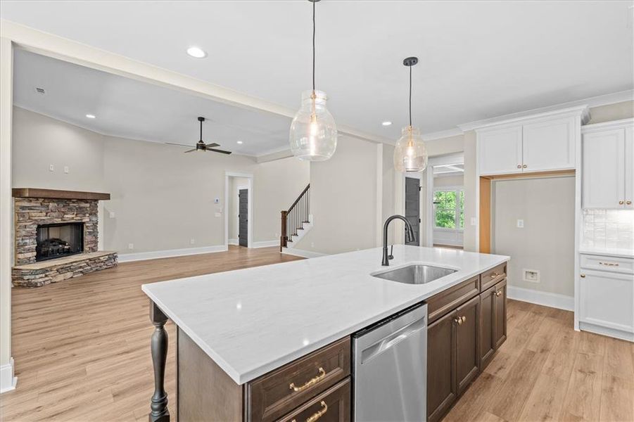 Furnished interior view inside a new home in , Carrollton (Image 11).