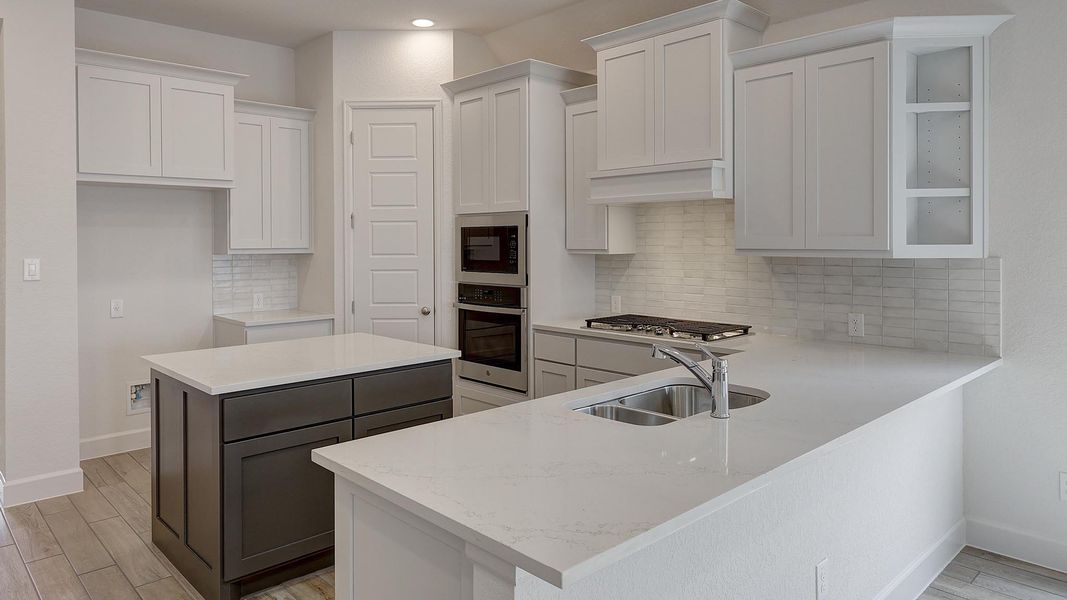 Furnished interior view inside a new home in Arcadia Ridge, San Antonio (Image 4).