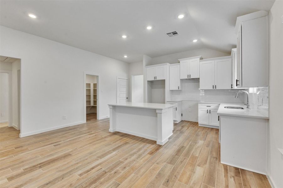Furnished interior view inside a new home in , Angleton (Image 10).