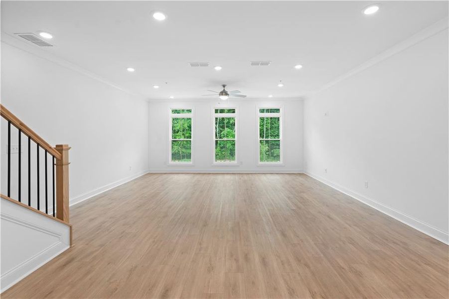 Spacious, unfurnished interior of a new home in Ecco Park, Alpharetta (Image 30). Spacious, unfurnished interior of a new home in Ecco Park, Alpharetta (Image 30).