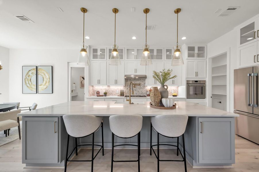 Furnished interior view inside a new home in , Houston (Image 4). Furnished interior view inside a new home in , Houston (Image 4).