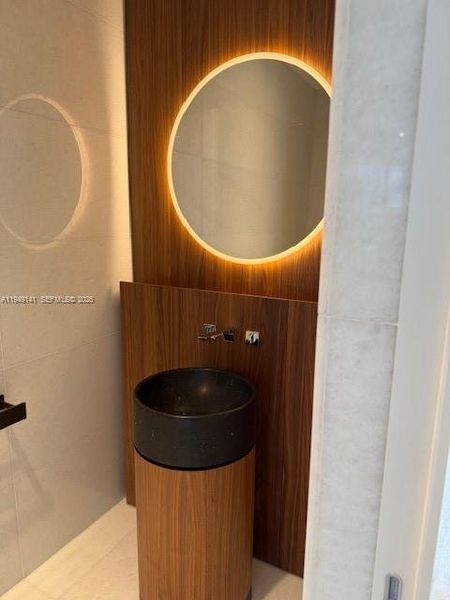 Close-up of interior finishes inside a home in , Miami (Image 7).