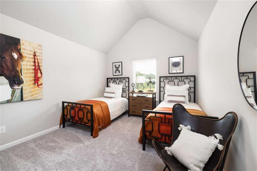 Furnished interior view inside a new home in Kingsmere Estates, Loganville (Image 7).