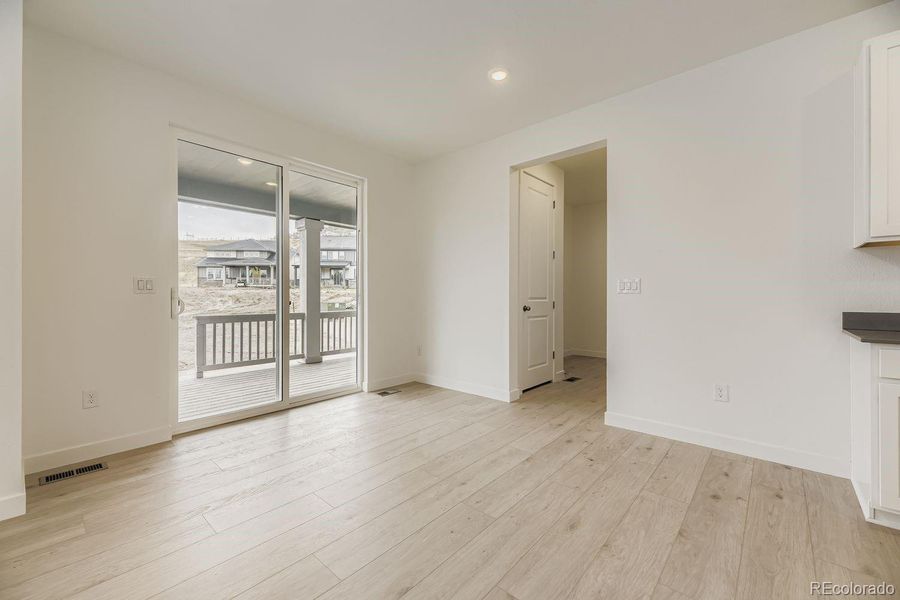 Spacious, unfurnished interior of a new home in Ken-Caryl Ranch: The Monarch Collection, Littleton (Image 7). Spacious, unfurnished interior of a new home in Ken-Caryl Ranch: The Monarch Collection, Littleton (Image 7).