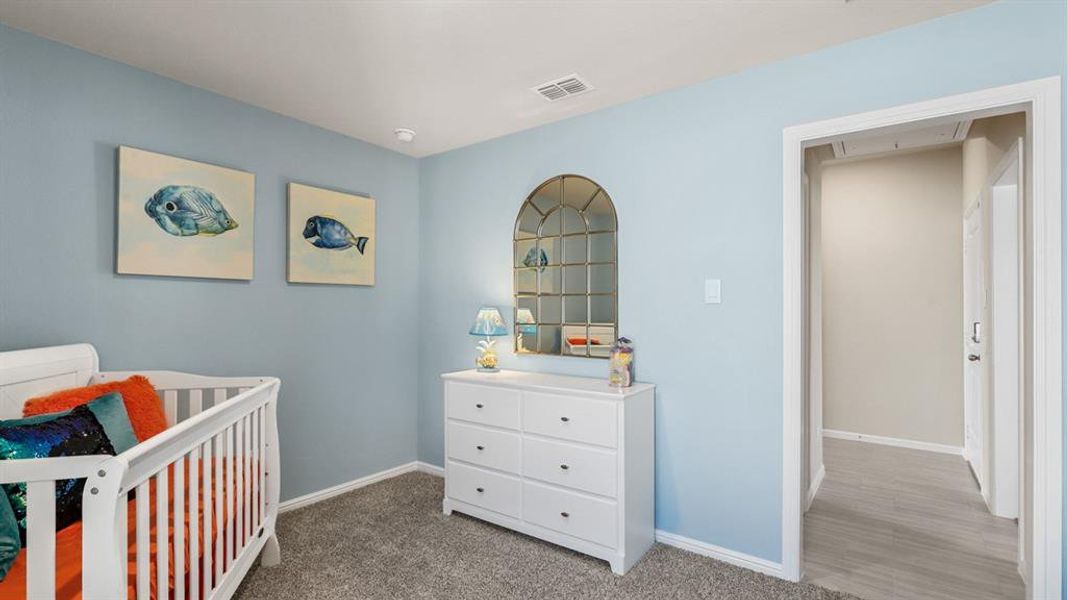 Furnished interior view inside a new home in Lonestar at Liberty Trails, Fort Worth (Image 24).