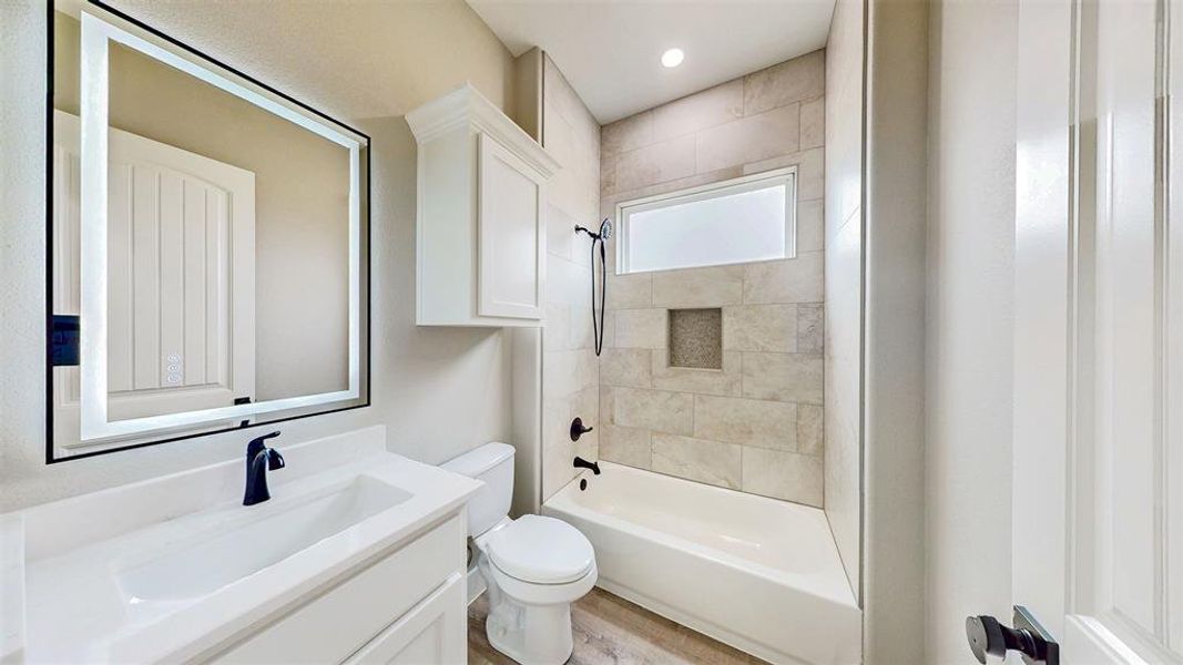 Furnished interior view inside a new home in , Wills Point (Image 14).