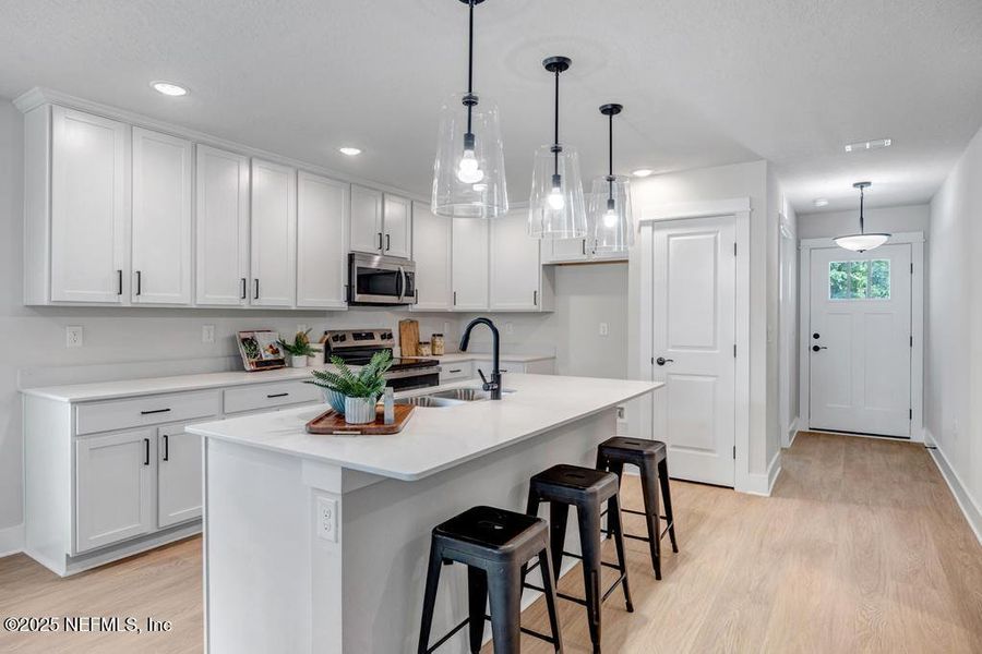 Furnished interior view inside a new home in , Jacksonville (Image 7).