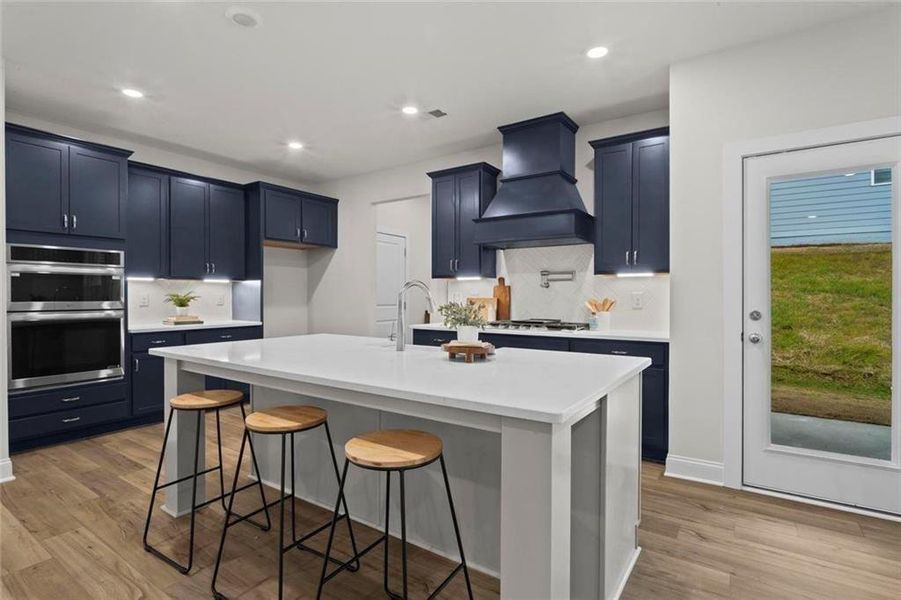 Furnished interior view inside a new home in , Dallas (Image 9).