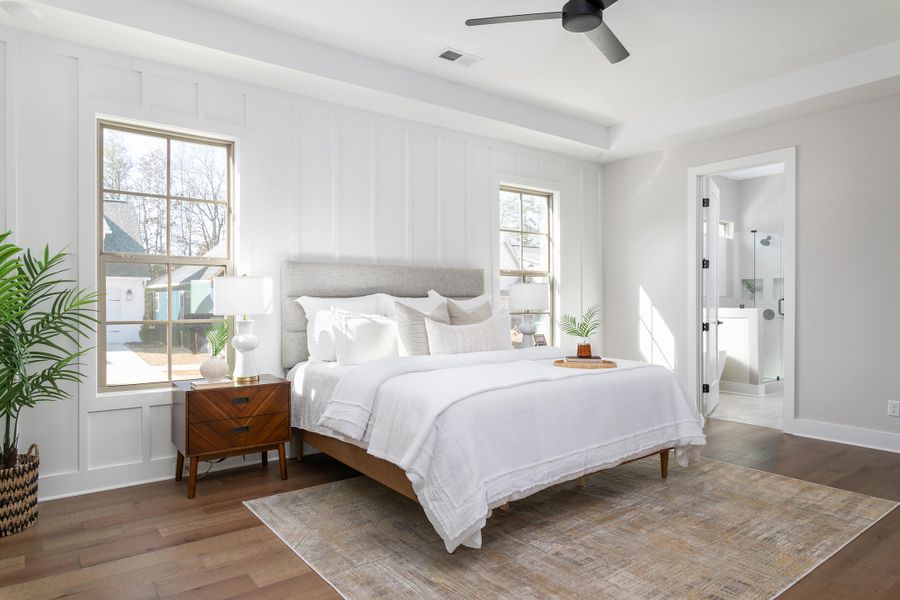Furnished interior view inside a new home in Heritage Walk, Chattanooga (Image 6).