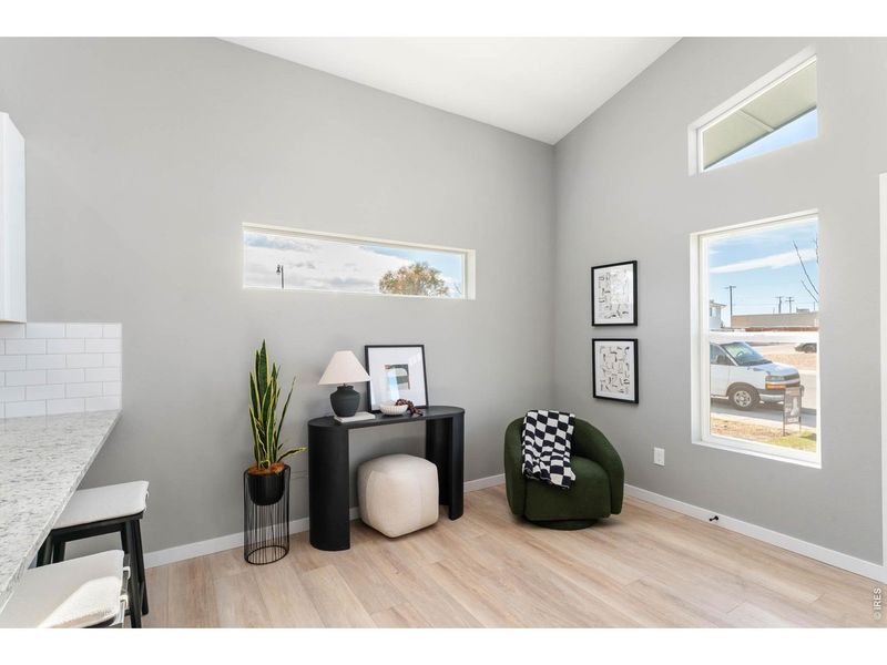 Furnished interior view inside a new home in , Evans (Image 22).