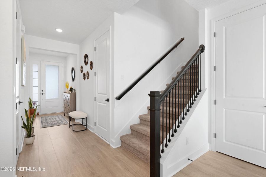 Furnished interior view inside a new home in TrailMark, St. Augustine (Image 18).