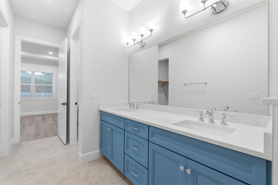 Furnished interior view inside a new home in Beachview Cove, Ormond Beach (Image 20).