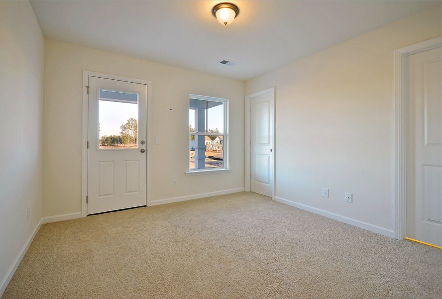 Spacious, unfurnished interior of a new home in Heron's Walk at Summers Corner: Carolina Collection, Summerville (Image 13). Spacious, unfurnished interior of a new home in Heron's Walk at Summers Corner: Carolina Collection, Summerville (Image 13).