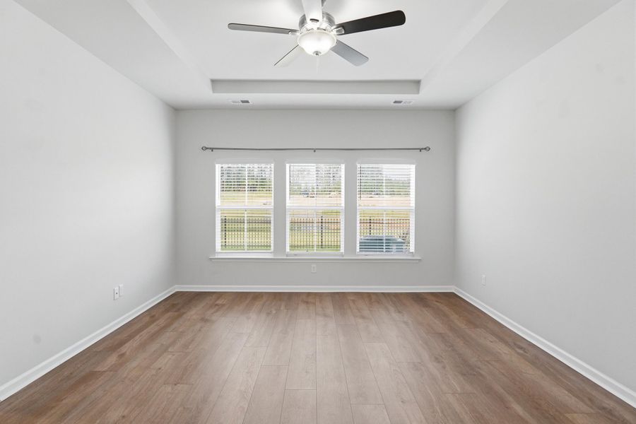 Spacious, unfurnished interior of a new home in Horizons at Summers Corner | 55+, Summerville (Image 57).