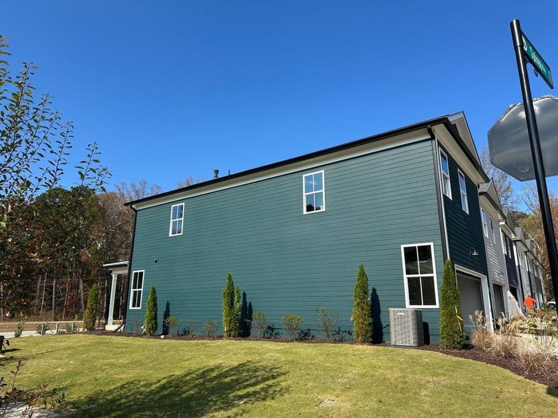 Exterior details and patio area of a home in Harmony, Auburn (Image 4).