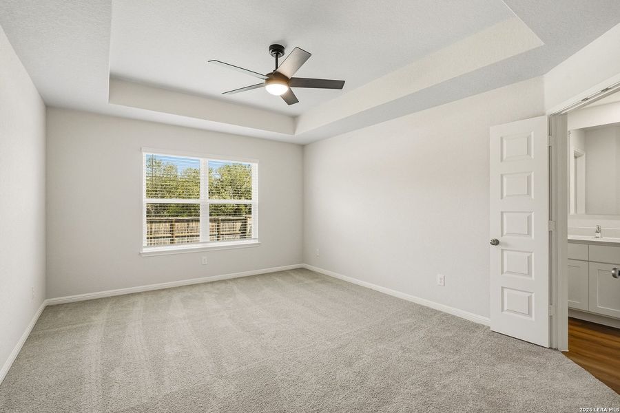 Spacious, unfurnished interior of a new home in Cinco Lakes, San Antonio (Image 24). Spacious, unfurnished interior of a new home in Cinco Lakes, San Antonio (Image 24).