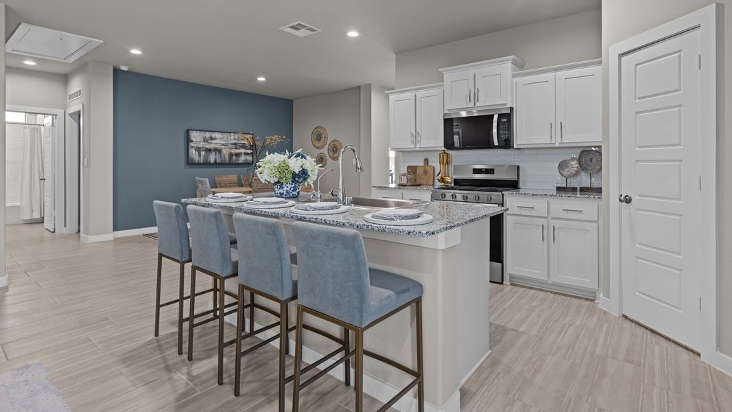 Representative furnished interior of a home built from the Lexington by D.R. Horton in Legacy South, Midland (Image 6). Representative furnished interior of a home built from the Lexington by D.R. Horton in Legacy South, Midland (Image 6).